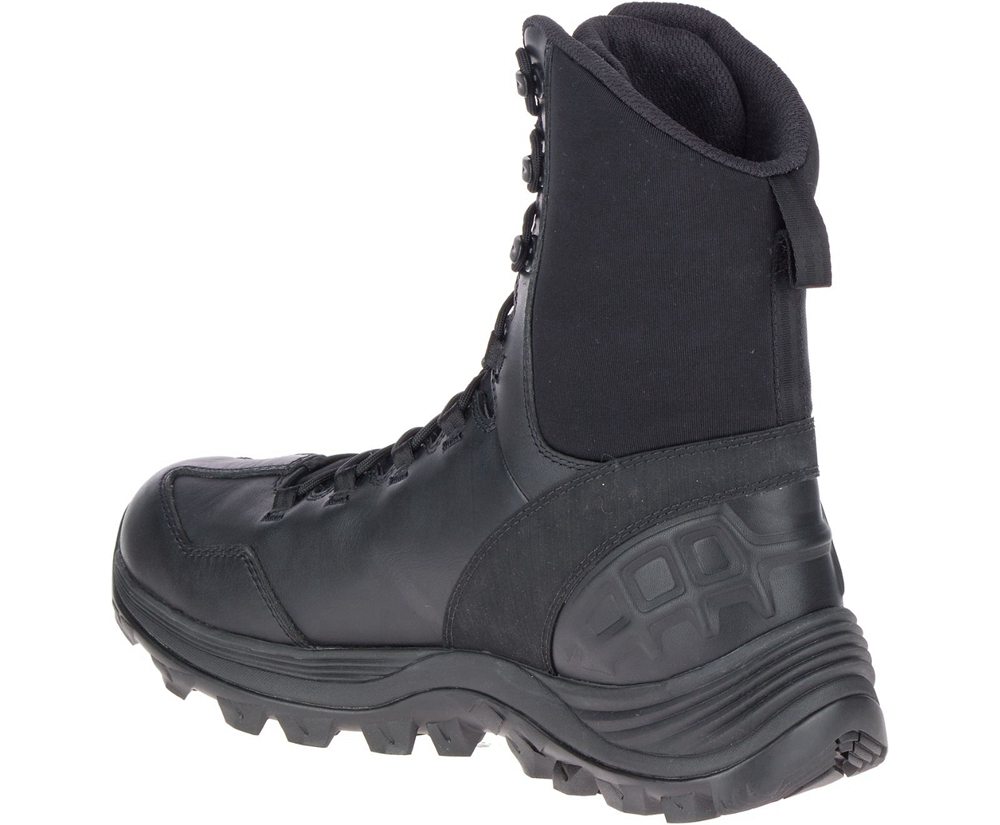 Botas Senhora - Merrell Rogue 8\" Waterproof Tactical - Pretas - YVF547931